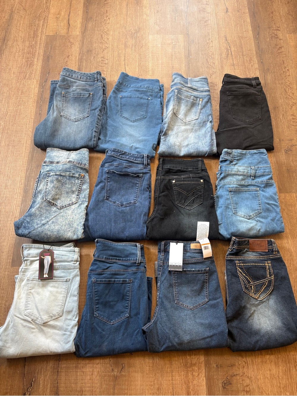 Women’s Size 13/14 Jeans Bundle Lot Name Brands Wholesale Resale - Picture 2 of 7